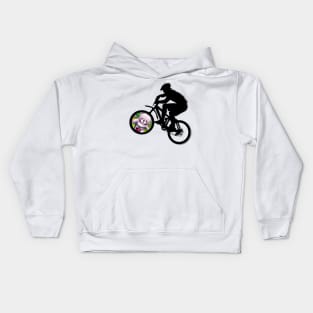 Bike Riding Kids Hoodie